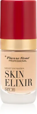 Pierre Rene Skin Elixir - Аксамитный тональный фонд SPF 30, 25 мл