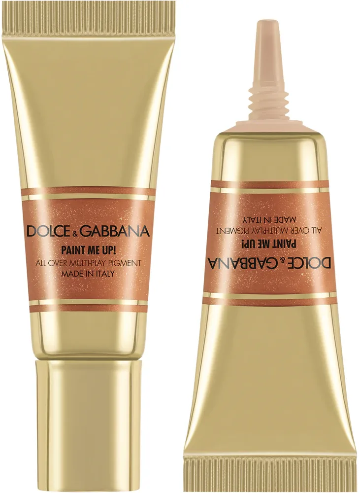 Dolce&Gabbana Bold Paint Me Up! - Многофункциональная косметика для макияжа глаз, губ и лица, 5 мл, оттенок 02 Coral Splash - Golden Apricot