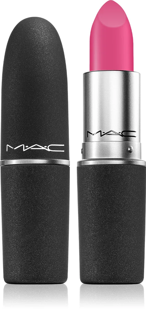 MAC Cosmetics Powder Kiss Lipstick - Матовая помада, 3 г, оттенок Velvet Punch
