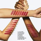 MAC Cosmetics Powder Kiss Lipstick - Матовая помада, 3 г, оттенок Kinda Soar-ta — фото 8