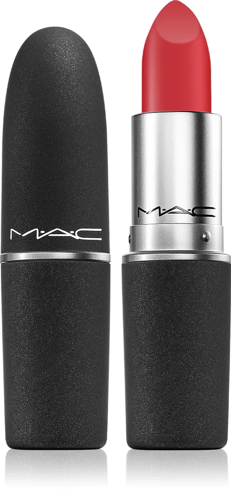 MAC Cosmetics Powder Kiss Lipstick - Матовая помада, 3 г, оттенок Mandarin O
