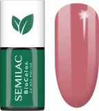 Semilac UV Hybrid BioColor - Гибридный лак для ногтей с использованием УФ, 7 мл, оттенок 717 Rose Pink Meadow — фото 1