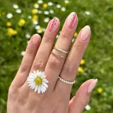 Semilac UV Hybrid BioColor - Гибридный лак для ногтей с использованием УФ, 7 мл, оттенок 717 Rose Pink Meadow — фото 4