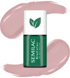 Semilac UV Hybrid BioColor - Гибридный лак для ногтей с использованием УФ, 7 мл, оттенок 714 Rosy Seashell — фото 2