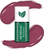 Semilac UV Hybrid BioColor - Гибридный лак для ногтей с использованием УФ, 7 мл, оттенок 718 Natural Cyclamen — фото 2