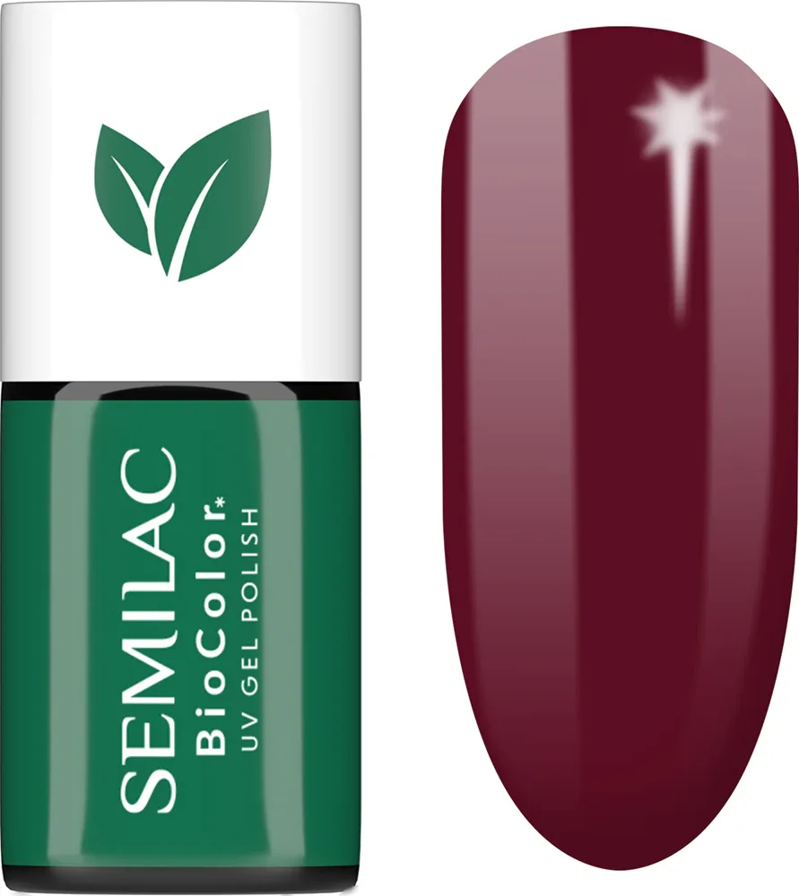 Semilac UV Hybrid BioColor - Гибридный лак для ногтей с использованием УФ, 7 мл, оттенок 727 Violet Butterfly