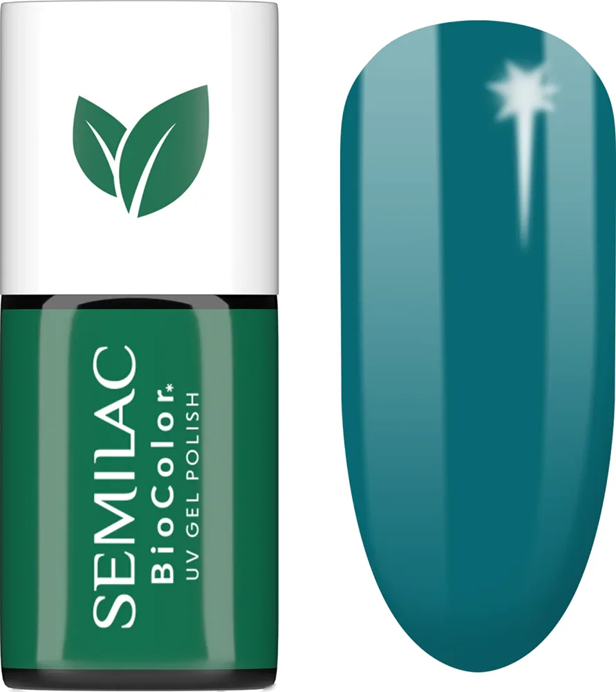 Semilac UV Hybrid BioColor - Гибридный лак для ногтей с использованием УФ, 7 мл, оттенок 723 Walk In The Woods