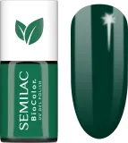 Semilac UV Hybrid BioColor - Гибридный лак для ногтей с использованием УФ, 7 мл, оттенок 731 Bottle Green — фото 1