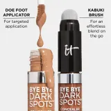 IT Cosmetics Bye Bye Dark Spots - Кремовый корректор для лица, 7 мл, оттенок 50 Rich Cool — фото 5