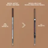 L’Oreal Paris Infaillible Brows - Карандаши для бровей, 1.2 г, оттенок 3.0. Brunette — фото 3