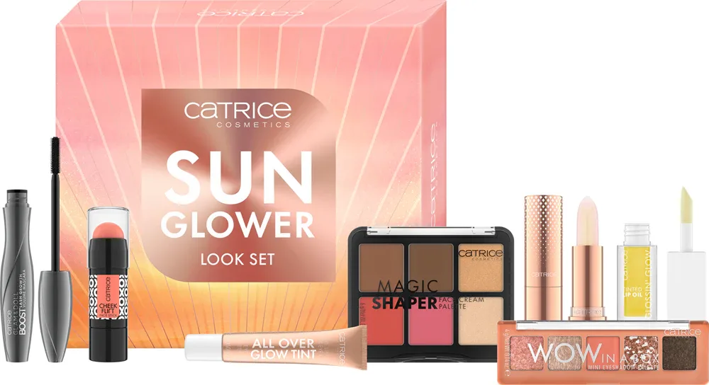 Catrice Sunglower Look Set - Набор для макияжа, придающий коже сияющий вид, 1 шт