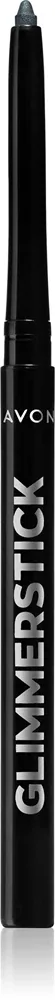 Карандаш для глаз Avon Glimmerstick Diamond с блёстками, чёрный, оттенок Smokey Diamond