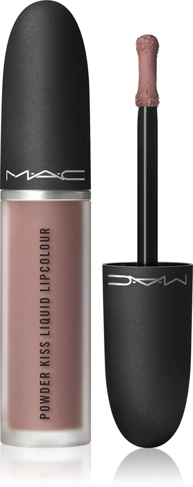 MAC Cosmetics Powder Kiss Liquid Lipcolour - Матовая жидкая помада, 5 мл, оттенок It's Personal
