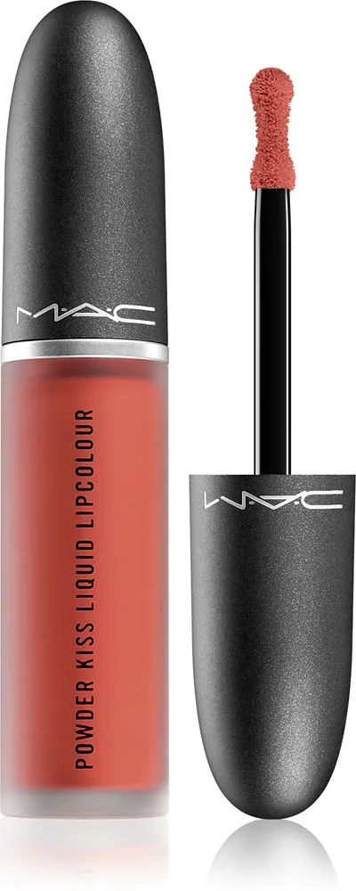 MAC Cosmetics Powder Kiss Liquid Lipcolour - Матовая жидкая помада, 5 мл, оттенок Sorry not Sorry