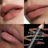 MAC Cosmetics Powder Kiss Liquid Lipcolour - Матовая жидкая помада, 5 мл, оттенок Habit — фото 4