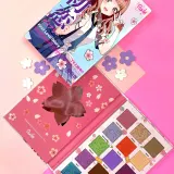 Rude Cosmetics Manga Collection Pigments & Shadows Palette - Палетка теней для век: палетка сеней до повек, 22 г, оттенок First Love Diary — фото 2