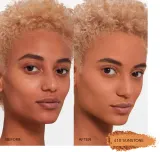 Shiseido Synchro Skin Self-Refreshing Custom Finish Powder Foundation - Тональная основа в порошке, 9 г, оттенок 410 — фото 6