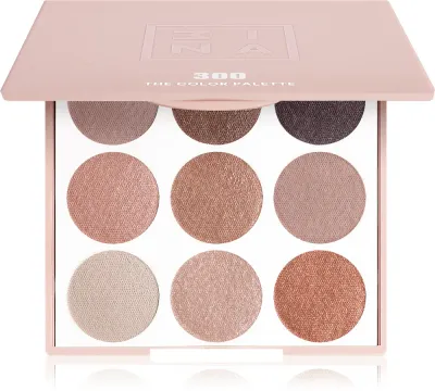 3INA The Color Palette - Палетка теней для век: палетка теней для век, 9 г