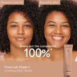 Caudalie Vinocrush Skin Tint - CC крем выравнивающий тон кожи с увлажняющим действием, 30 мл, оттенок 4 — фото 3