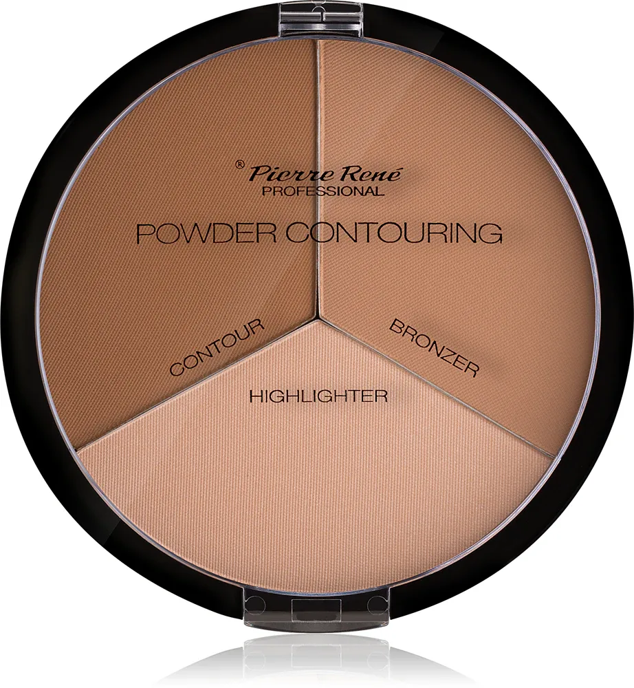 Pierre Rene Powder Contouring - Палетка для контурирования лица, 23 г