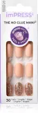 Ногти накладные KISS imPRESS The No Glue Mani Short самоклеящиеся, короткой длины, 30 шт Evanesce — фото 1