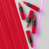 Shiseido Makeup Technosatin gel lipstick - Бархатная помада, 4 г, оттенок 414 Upload — фото 4