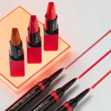 Shiseido Makeup Technosatin gel lipstick - Бархатная помада, 4 г, оттенок 414 Upload — фото 5