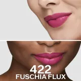 Shiseido Makeup Technosatin gel lipstick - Бархатная помада, 4 г, оттенок 422 Fuchsia Flux — фото 3