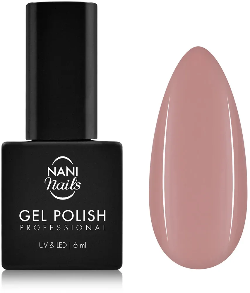 Гель-лак для ногтей NaniNails NANI Professional белый, с лампой UV/LED, стойкий, 6 мл, оттенок Miss Hat