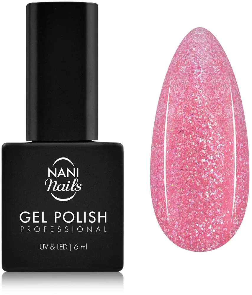 Гель-лак для ногтей NaniNails NANI Professional белый, с лампой UV/LED, стойкий, 6 мл, оттенок Grapefruit Juice