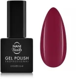Гель-лак для ногтей NaniNails NANI Professional белый, с лампой UV/LED, стойкий, 6 мл, оттенок Wine Drop — фото 1