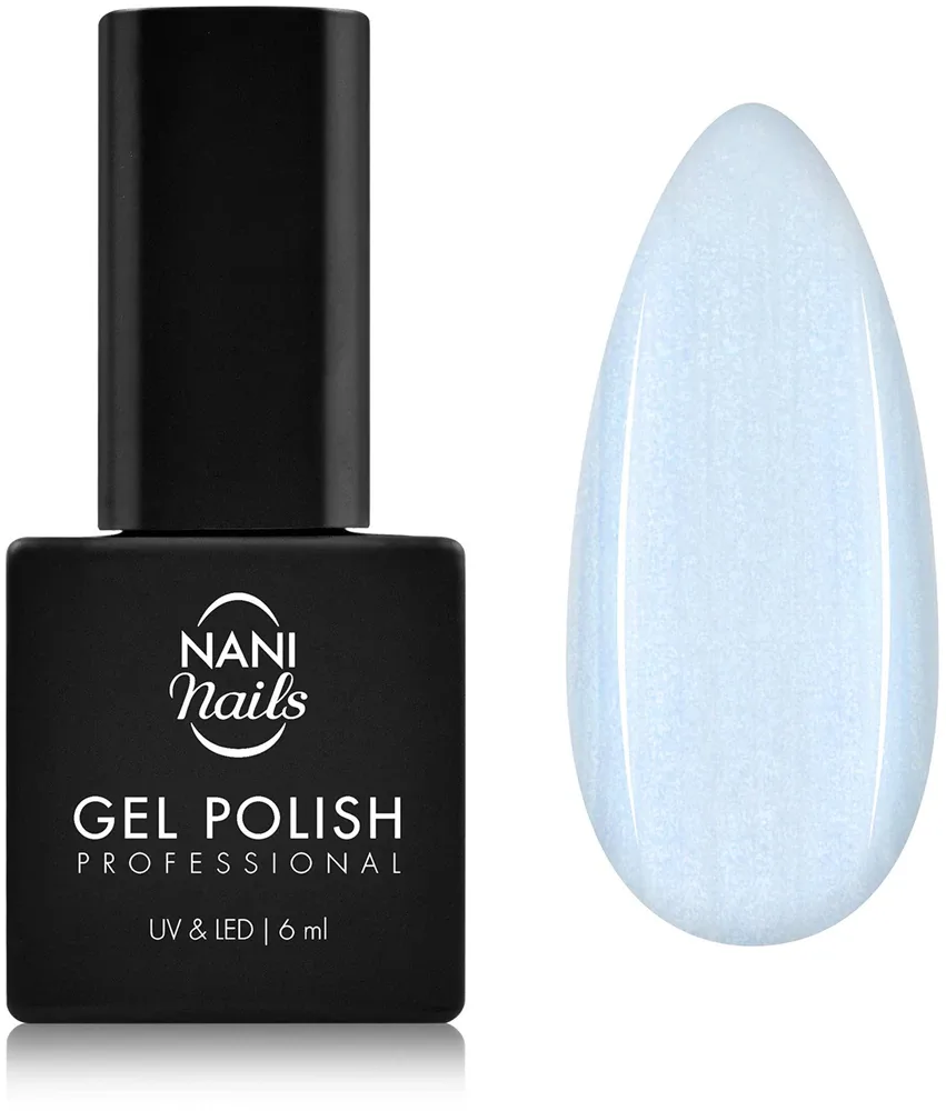 Гель-лак для ногтей NaniNails NANI Professional белый, с лампой UV/LED, стойкий, 6 мл, оттенок Sea Pearl