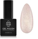 Гель-лак для ногтей NaniNails NANI Professional белый, с лампой UV/LED, стойкий, 6 мл, оттенок Amber Gleam — фото 1