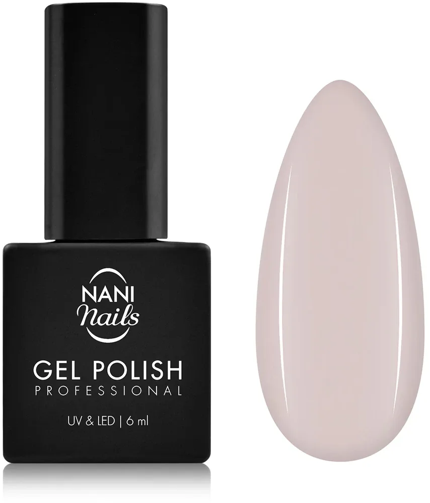 Гель-лак для ногтей NaniNails NANI Professional белый, с лампой UV/LED, стойкий, 6 мл, оттенок Cappuccino Breeze