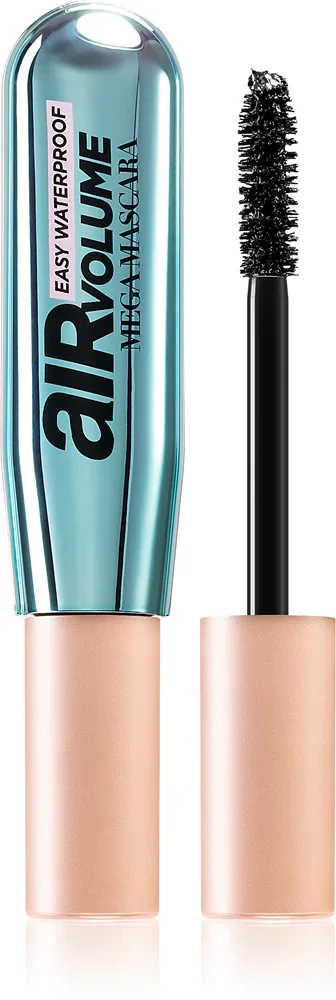 L’Oreal Paris Air Volume Mega Mascara - Водостойкая тушь для ресниц, удлиняющая, подкручивающая и придающая объем, 7.9 мл, оттенок Black