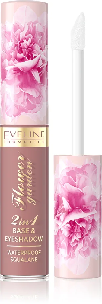 Eveline Cosmetics Flower Garden - Тушь для ресниц 2 в 1, 6.5 мл, оттенок 01