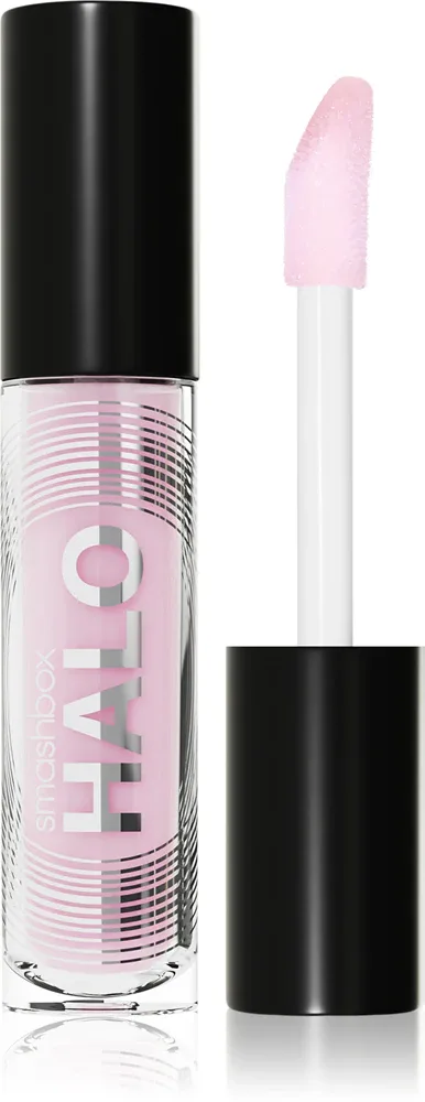 Smashbox Halo Plump + Glow Lip Gloss - Увлажняющий блеск для губ, оптически увеличивающий объем, 4.6 мл, оттенок Beam