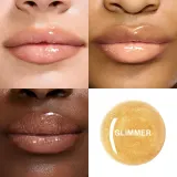 Smashbox Halo Plump + Glow Lip Gloss - Увлажняющий блеск для губ, оптически увеличивающий объем, 4.6 мл, оттенок Glimmer — фото 3