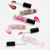 Smashbox Halo Plump + Glow Lip Gloss - Увлажняющий блеск для губ, оптически увеличивающий объем, 4.6 мл, оттенок Energy — фото 8