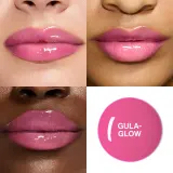 Smashbox Halo Plump + Glow Lip Gloss - Увлажняющий блеск для губ, оптически увеличивающий объем, 4.6 мл, оттенок Gula Glow — фото 3