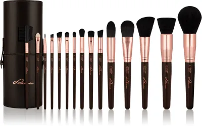 Luvia Cosmetics Golden Queen - Косметический набор кистей, 15 шт