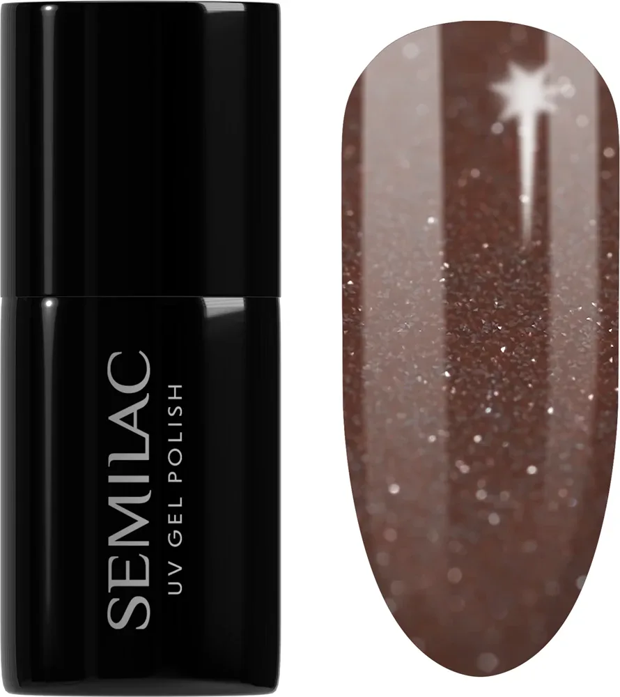 Semilac UV Hybrid WellBeing - Гибридный лак для ногтей с использованием УФ, 7 мл, оттенок 654 Mindful