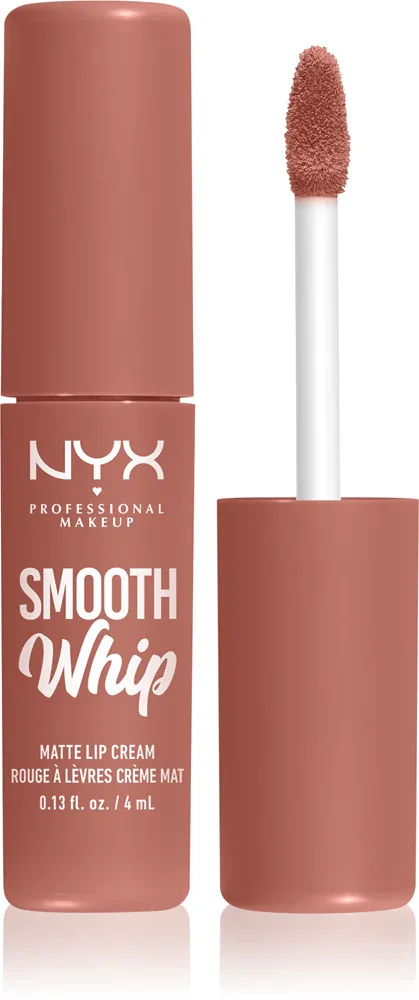 NYX Professional Makeup Smooth Whip Matte Lip Cream - Бархатная помадка с эффектом разглаживания, 4 мл, оттенок 23 Laundry Day