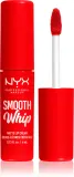 NYX Professional Makeup Smooth Whip Matte Lip Cream - Бархатная помадка с эффектом разглаживания, 4 мл, оттенок 12 Icing On Top — фото 1