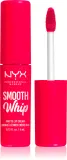 NYX Professional Makeup Smooth Whip Matte Lip Cream - Бархатная помадка с эффектом разглаживания, 4 мл, оттенок 10 Pillow Fight — фото 1