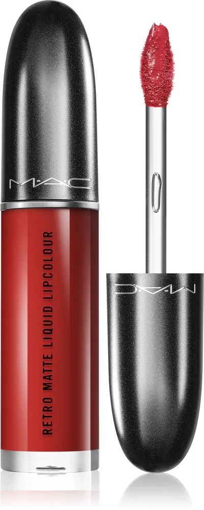 MAC Cosmetics Retro Matte Liquid Lipcolour - Матовая жидкая помада, 5 мл, оттенок Fashion Legacy