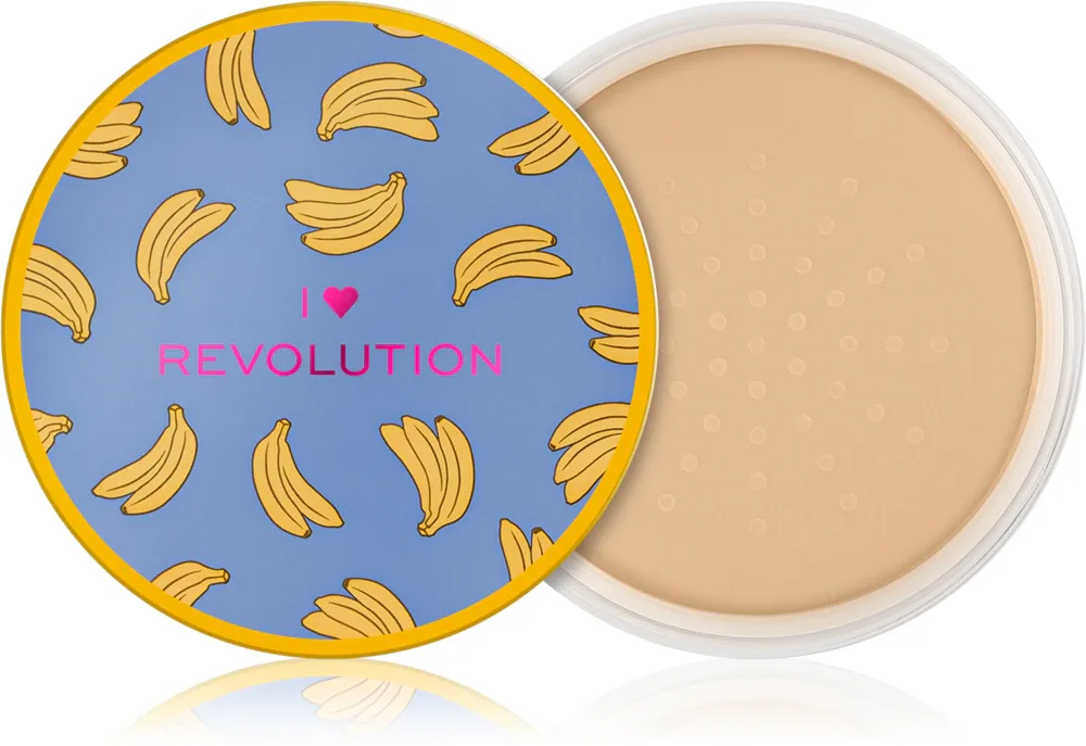 I Heart Revolution Baking Powder - Прозрачная пудра, 22 г, оттенок Banana