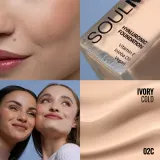 Gabriella Salvete SoulMatte Hyaluronic Foundation - Тональная основа с матовым покрытием, 30 мл, оттенок 02C Ivory Cold — фото 4