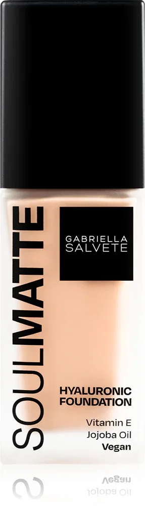 Gabriella Salvete SoulMatte Hyaluronic Foundation - Тональная основа с матовым покрытием, 30 мл, оттенок 03C Beige Cold
