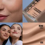 Gabriella Salvete SoulMatte Hyaluronic Foundation - Тональная основа с матовым покрытием, 30 мл, оттенок 03C Beige Cold — фото 4